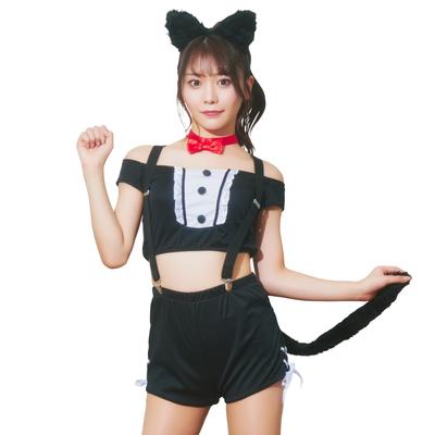 Clearstone GLOWHOLIC Cosplay Halloween Shorts Kitty Black Women's