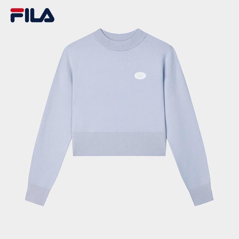 FILA Women's 2024 Winter Short Knitted Pullover Sweater