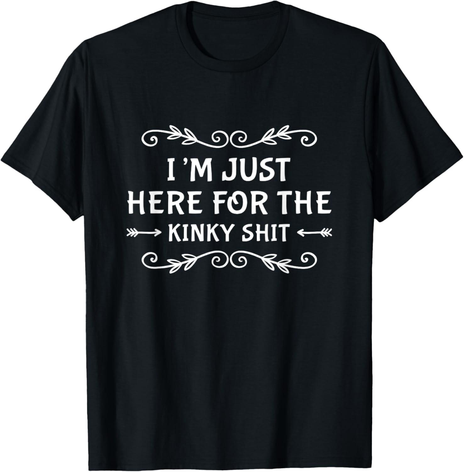 Funny BDSM Kinky Fetish Kink Master Perfect Fun Lovers Humor T-Shirt S разноцветный