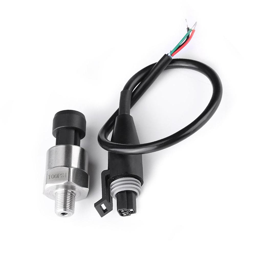 1Pcs 1/8NPT Thread Pressure Gauge Transducer Stainless Steel Pressure Sender Sensor For Oil Fuel Water High Quality