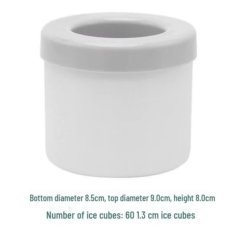 Silicone Ice Cube Maker & Storage Bucket