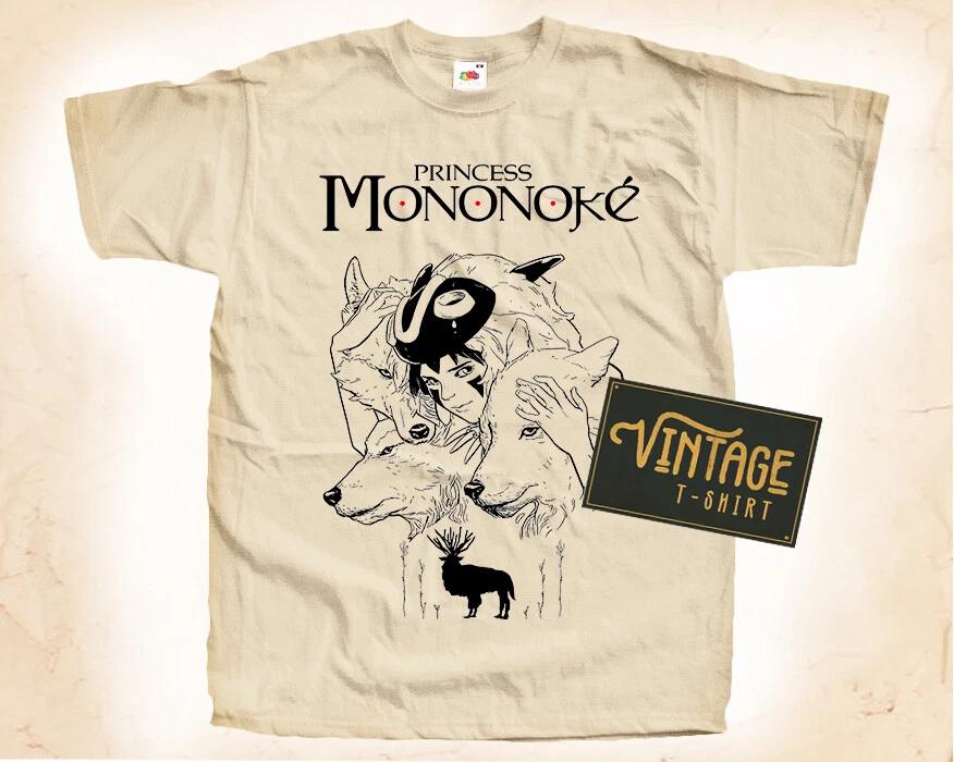 

Princess Mononoke V2 T SHIRT Movie Poster Vintage Natural sizes S to 5XL 4XL