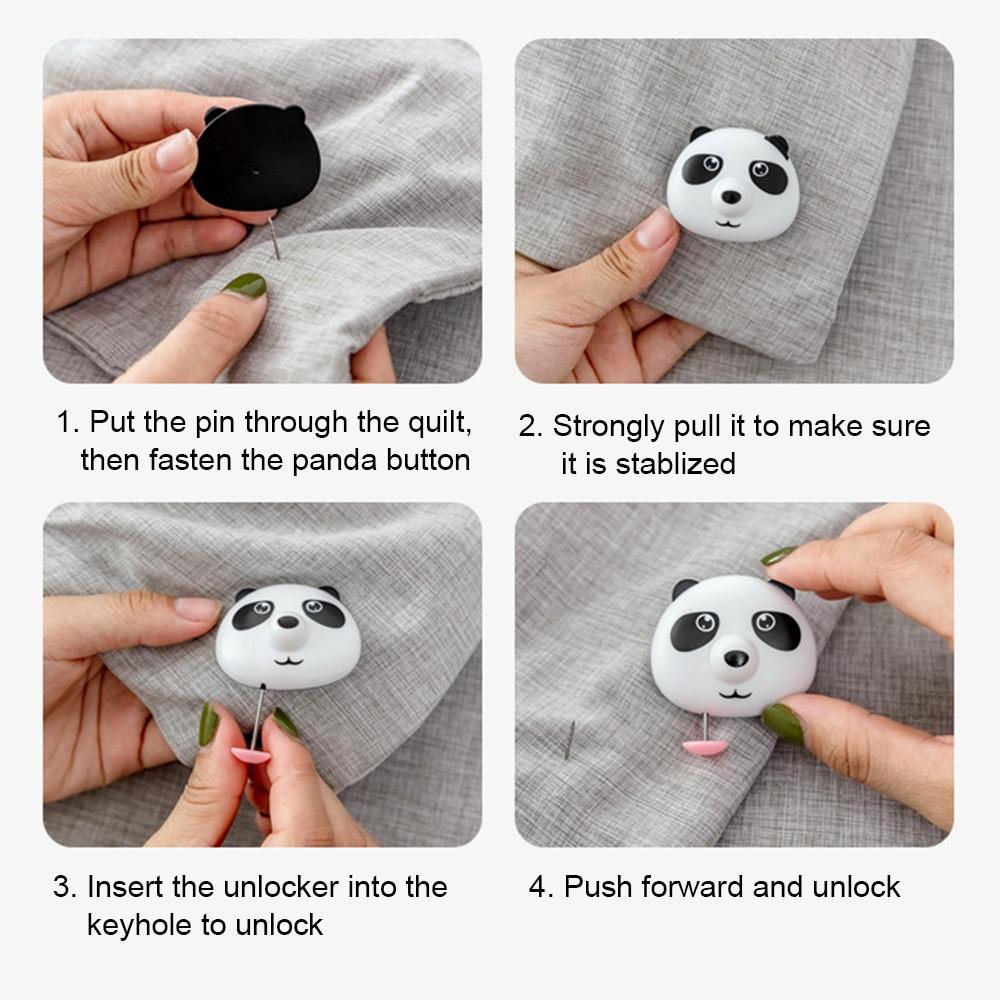 Pevná spona Držák na přikrývku Ochranné prostěradla Taška na ložní prádlo Protiskluzová magnetická otevřená spona Spona na přikrývku