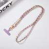 Metal Phone Chain Crossbody Short Phone Strap Lanyard