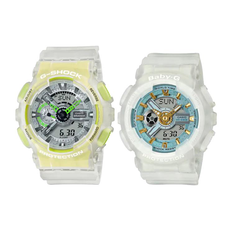 CASIO G-Shock BABY-G GA-110LS-7AJF+BA-110SC-7AJF Blue Watch GA-110LS-7AJF+BA-110SC-7AJF