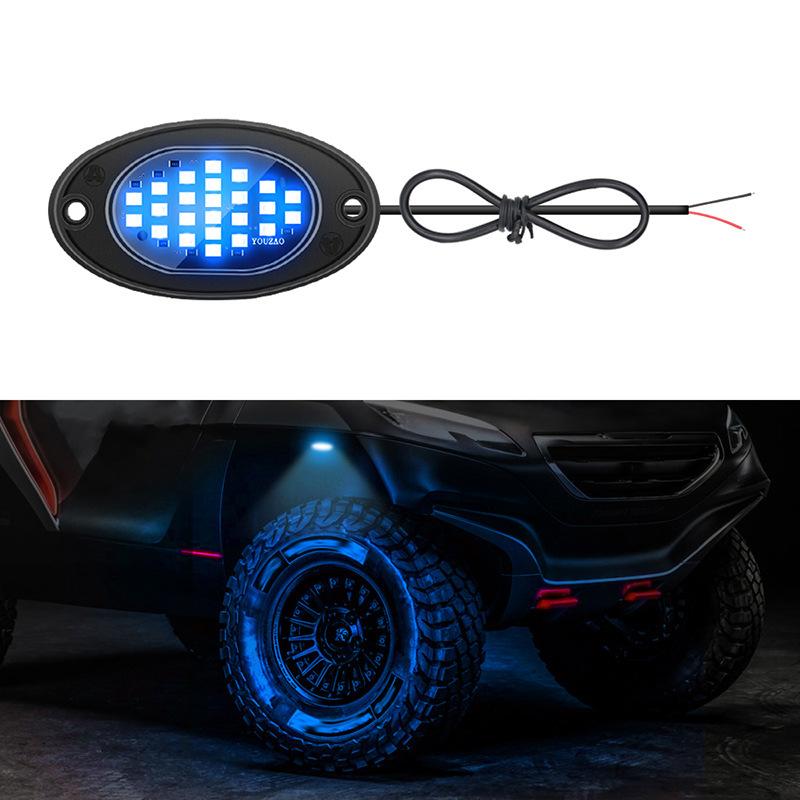 12V Car Led Chassis Light Off-road Vehicle Wrangler Chassis Modification Light Middle Net Light Ambient Light