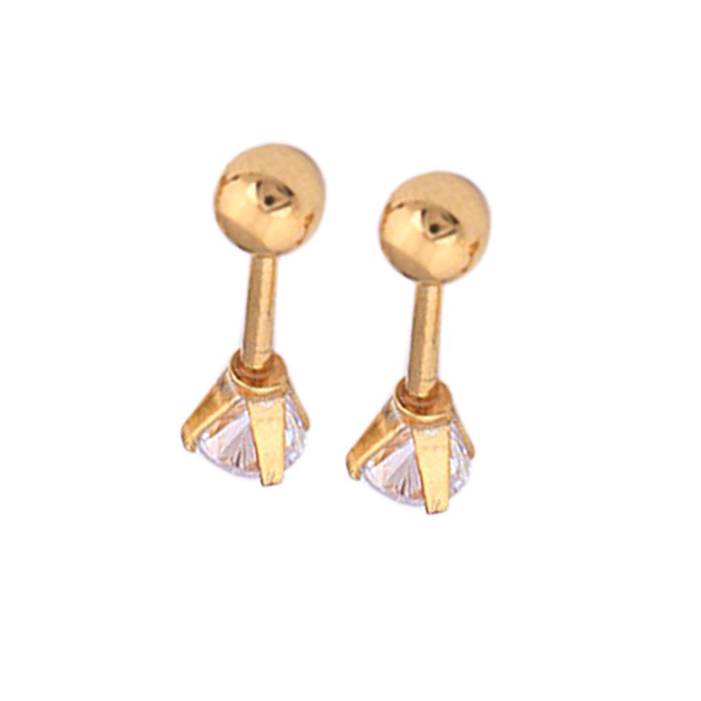 Donna Uomo Oro Nero Argento Cristallo Orecchio Orecchino Barra Labbra Stud Piercing