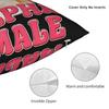 Decorative Pillow Covers Alpha Male Cat Kitten Funny Accessories Home Throw Pillow Case Cover Zipper Multi Size