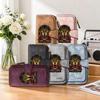Tiger Rose Pattern Long Wallet Forever Stylish Card Holder Fashion Casual Portable Daily Use Purse