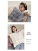 Plush Faux Rabbit Fur Throw Pillow for Sofa or Bed - Cozy Lumbar Support Cushion