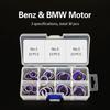 30 Pieces Set Of Repair Parts For Air Conditioning Pipe Seals In Mercedes-Benz And Bmw Vehicles