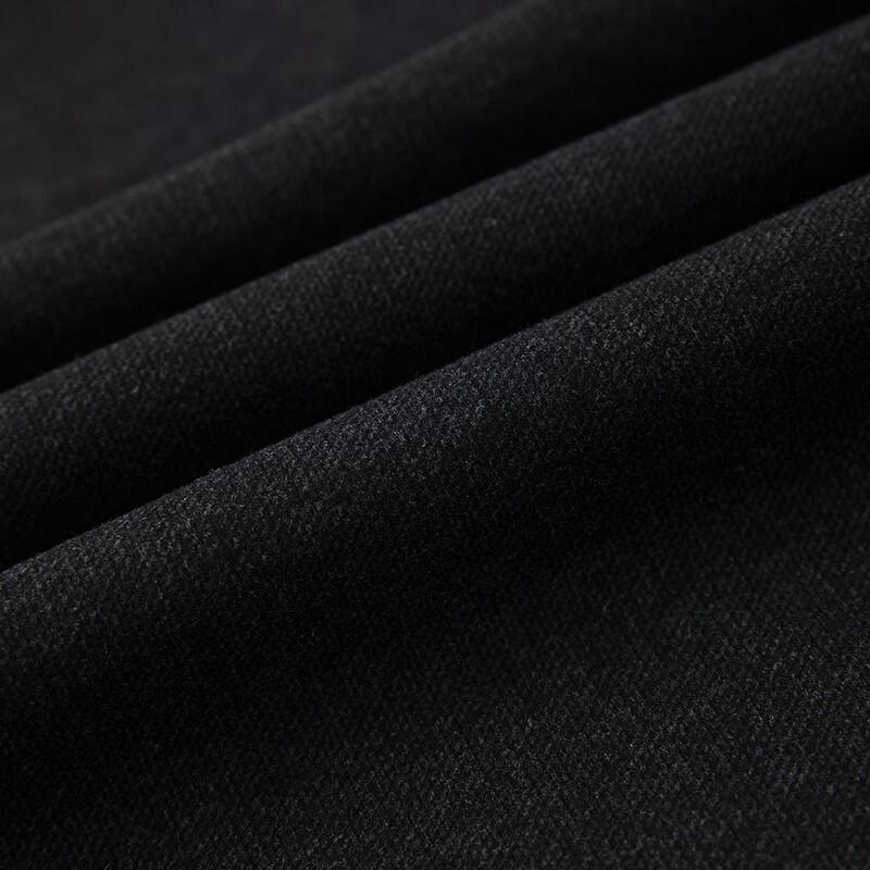 MiiOW Men's V-Neck Faux Two-Piece Warm Long Sleeve Tee