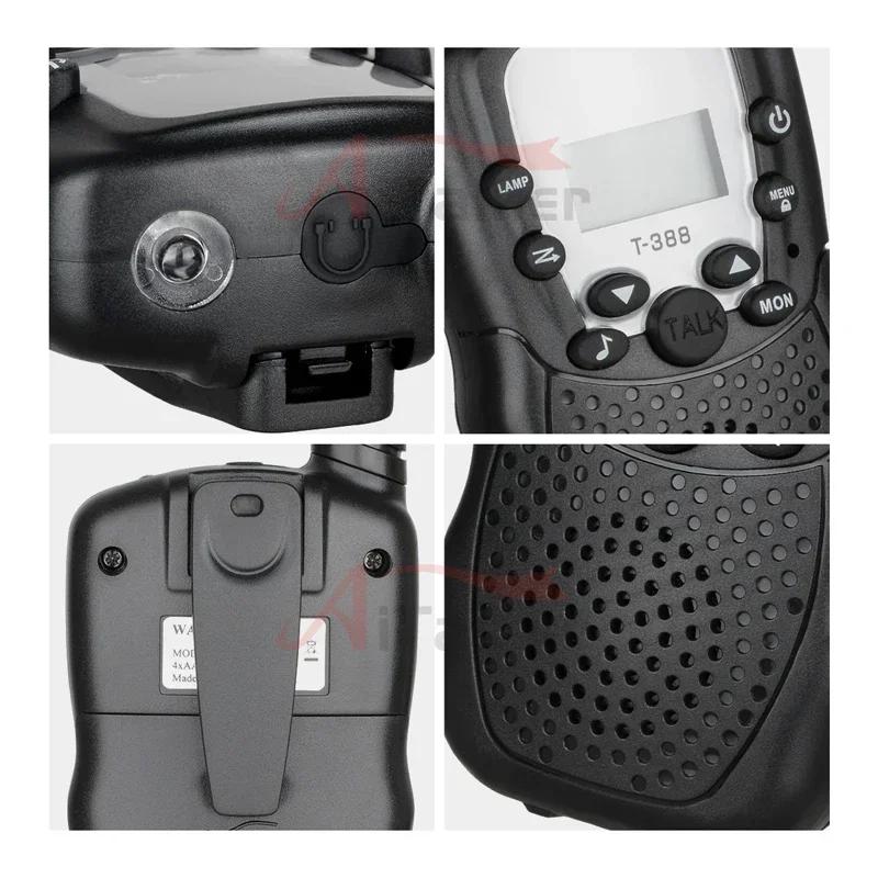 Kids Mini Walki Talki 2Pcs Celular Handheld Transceiver Phone Radio Interphone 3KM Toys Talkie Walkie Birthday Gift for Children