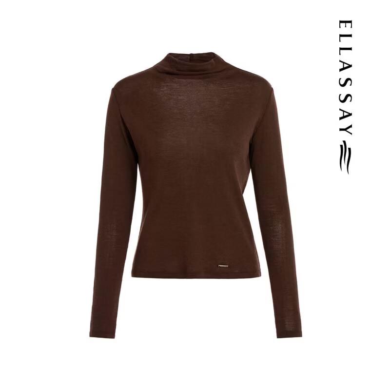 ELLASSAY Eleganter Wollstrickpullover für Damen