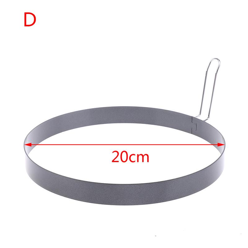 9/10/15/20Cm Pancake Ring Mold Metal Fried Egg Shaper Non Stick Egg Cooking Ring