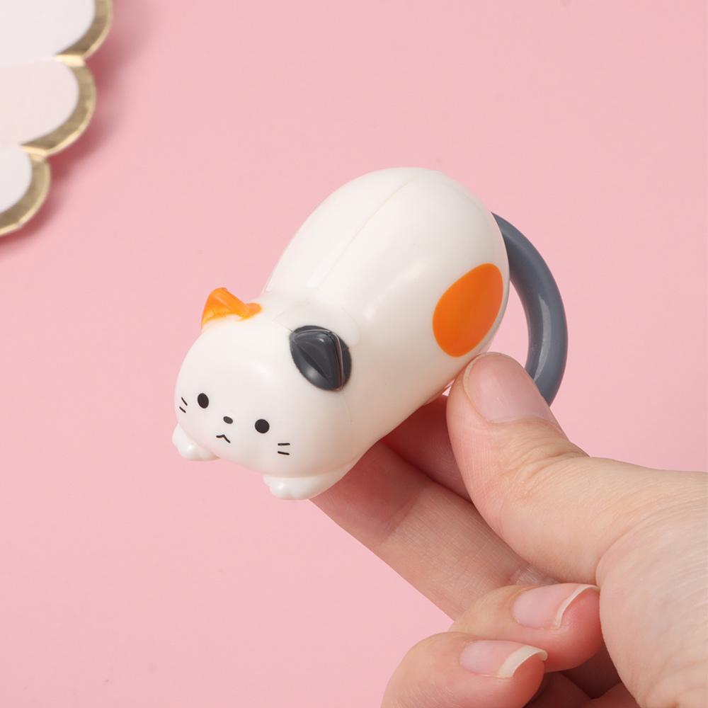 Stress Relief Clockwork Kitten Movable Toy Fidget Windup Kitten Stress Relief Toy  Home
