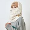 Winddichte Mütze Beanie Verdickte Kapuzen-Gesichtsmaske Mode Ohrenschutz Mütze Unisex