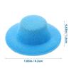 JOINPAYA Mini Hats, Set of 12, Mini Gentleman's Hats, Doll Accessories, Craft Decorations, Props, Dollhouse Ornaments, Approx. 1.7 x 1.7 x 0.6 inches