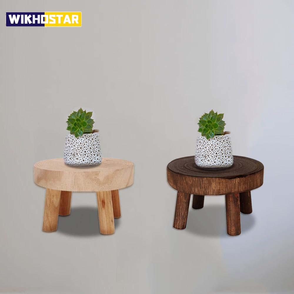 New Patio Balcony Plant Stand Shelf Indoor Outdoor Garden Flower Pot Base Display Succulent Flower Pot Holder Home Decor
