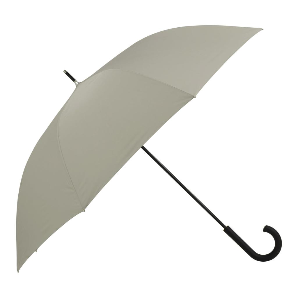 Super Automatic Opening KD2401M65JP Quick-Dry Water-Repellent, Unisex, Windproof, Plain, Umbrella, Gray, 65cm,