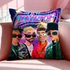 Character SSaiko Sakura Cushion Cover Breathable Linen Pillowcase Summer Odorless EcoFriendly Invisible Zipper Washable