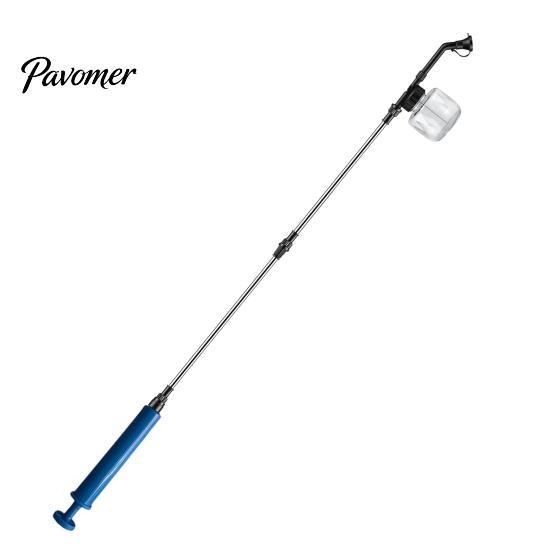 Attic Insect Powder Applicator Diatomaceous Earth Duster Garden Dispenser Puffer Sprayer Control Valve with Telescopic Extension Rod for Home