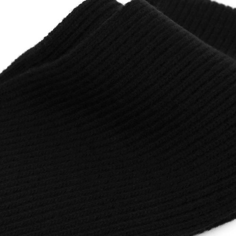 UNDERCONTROL STUDIO PLAIN MUFFLER / LAMBS WOOL / bk