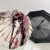 1PC cherry blossoms umbrella Umbrella-8-Rib Reinforced, Automatic Open, Lightweight & Durable, Cute Fashion Accessory for Outdoor, Beach, or Casual Us