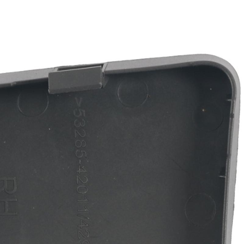 Pair ABS Front Bumper Caps Tow Hook Cover Replacement Automotive Tow Hook Cover 53285-4293 53285-42930 for Vehicle