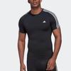 Adidas Techfit 3 Stripes Training Tee HD3525