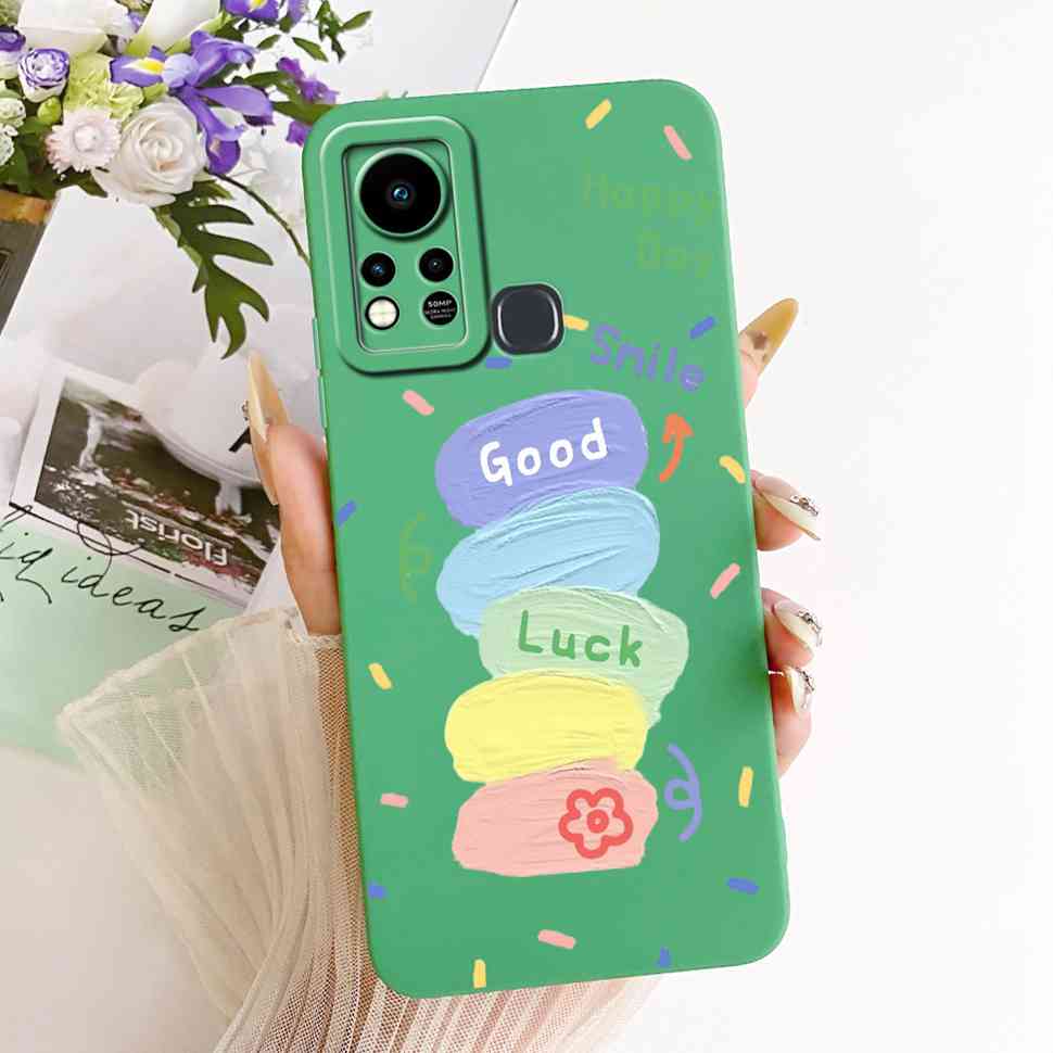 For Infinix Hot 11s 2021 Case Cute Fashion Sunflower Cover Soft Silicone Phone Case For Infinix Hot11s X6812 X6812B Shell Capas