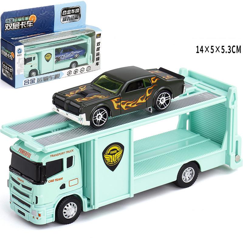 1:64 Scania Container Truck American Container Truck Alloy Diecast Model Car Mini GT Vehicle Toy Models Miniature Cars Birthday