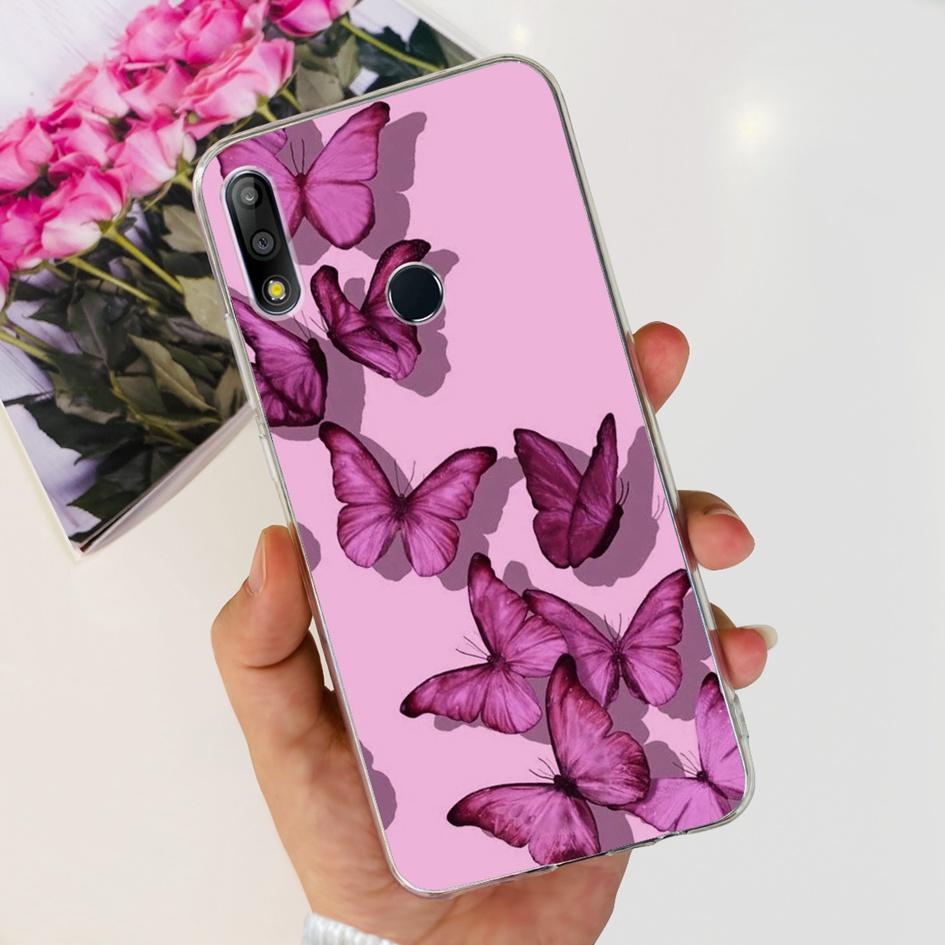 Pouzdro na telefon pro Asus Zenfone Max Pro M2 ZB631KL ZB633KL ZB630KL Pouzdra Silikonové Měkké Průhledné Kryt pro Asus X01BDA X01AD X01BD Funda