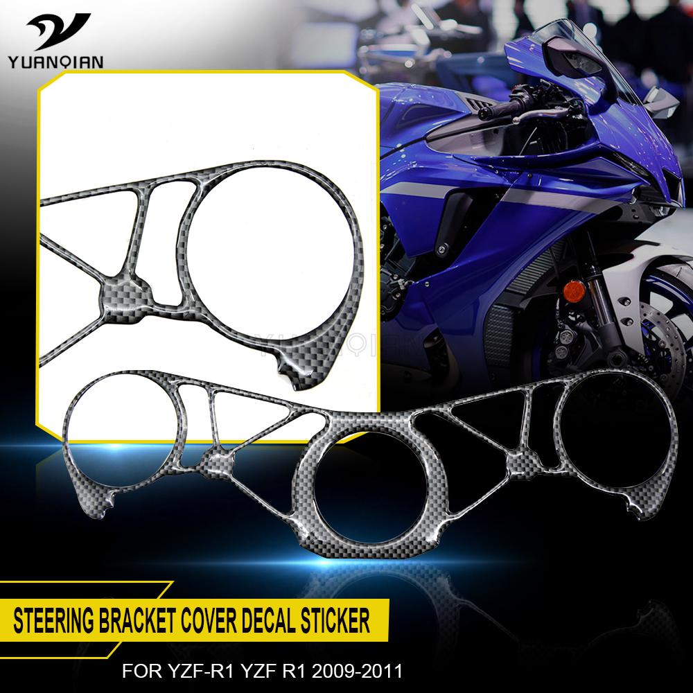 

Для Yamaha YZF-R1 YZF R1 YZFR1 2009 2010 2011 мотоциклетный масляный бак защитная пластина вилка значок крышка рулевого кронштейна наклейка
