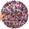 50 Cartoon Magic Tribe Graffiti Stickers Decorate Guitar Notebook Suitcase DIY Waterproof Party Stickers