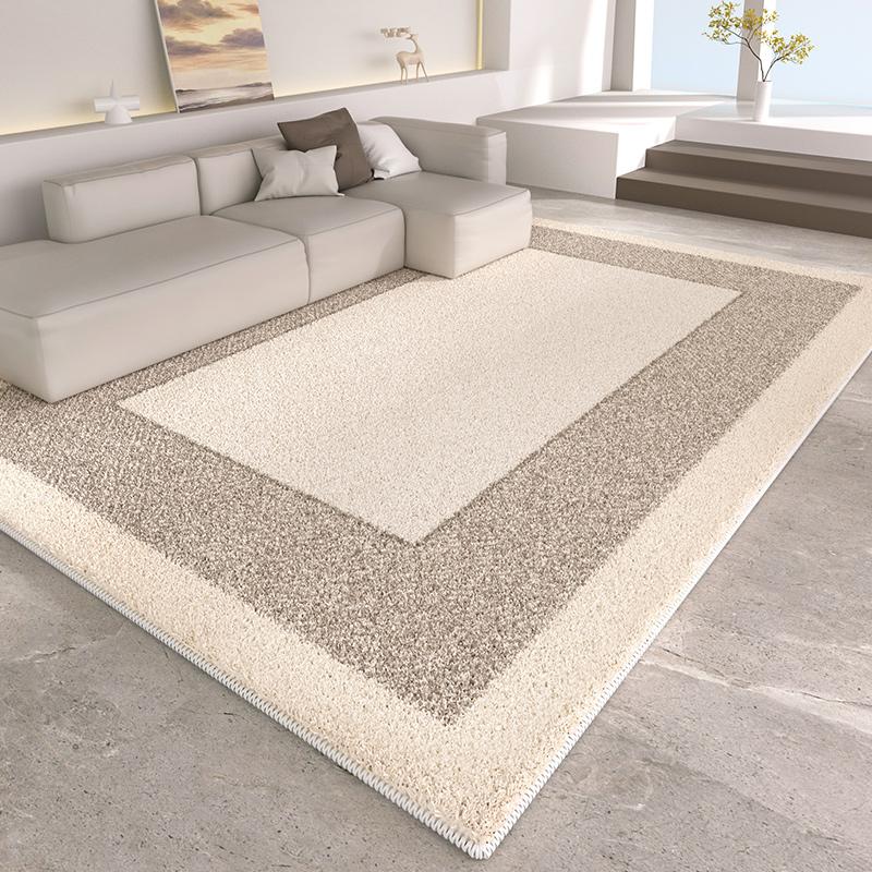 Modern Style Bedroom Decor Plush Carpet Large Area Carpets for Living Room Thick Lounge Rug Light Luxury Cloakroom Anti-slip Mat