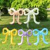 Aluminum Film Balloon With Cutout Bowknot Design For Baby  Wedding Photography Cutout Party Balloons