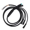 Câble d'alimentation compatible avec le scooter électrique JinYue PVC Imperméable Anti-Interférences Câble de Connexion pour 1 à 5 Scooters