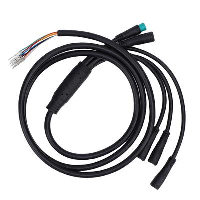 Cable de Alimentación Adecuado para Patinete Eléctrico JinYue PVC Impermeable Antiinterferencias Cable de Conexión de 1 a 5 Patinetes