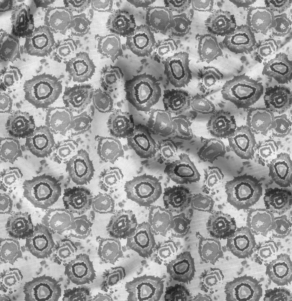 Soimoi Floral Print, Silk Fabric, Decor Sewing Fabric by The Yard 42 Inch Wide,  Decorative Fabric for Shirts Suits Ties,