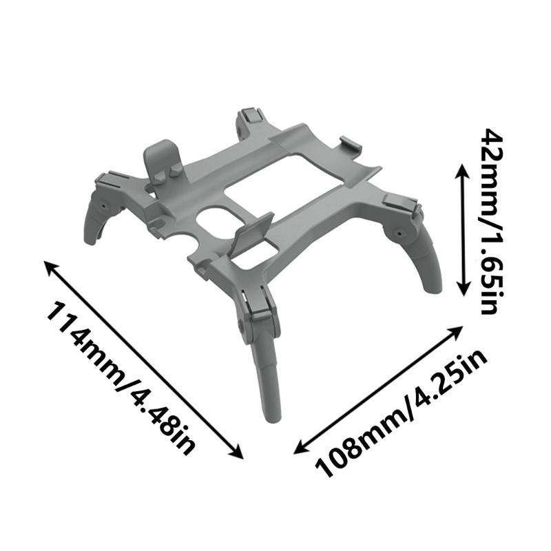 Increased Height Stand Lightweight Height Extender Leg Protector Drones Accessories Quick Disassembly for AIR 3S/3