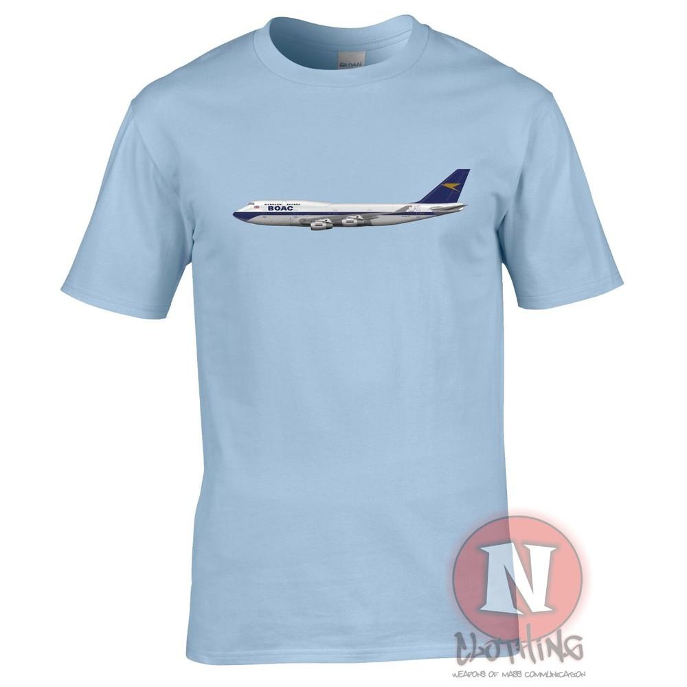 Boac 747 TShirt Ba Anniversary Livery Plane Spotters Airline Crew Airports Tee S