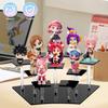 Acrylic Display Stands,10-Tier Action Figure Display Stand,Multilevel Acrylic Risers for Funko Pop Cupcake Dessert and Perfume Display,Display Risers