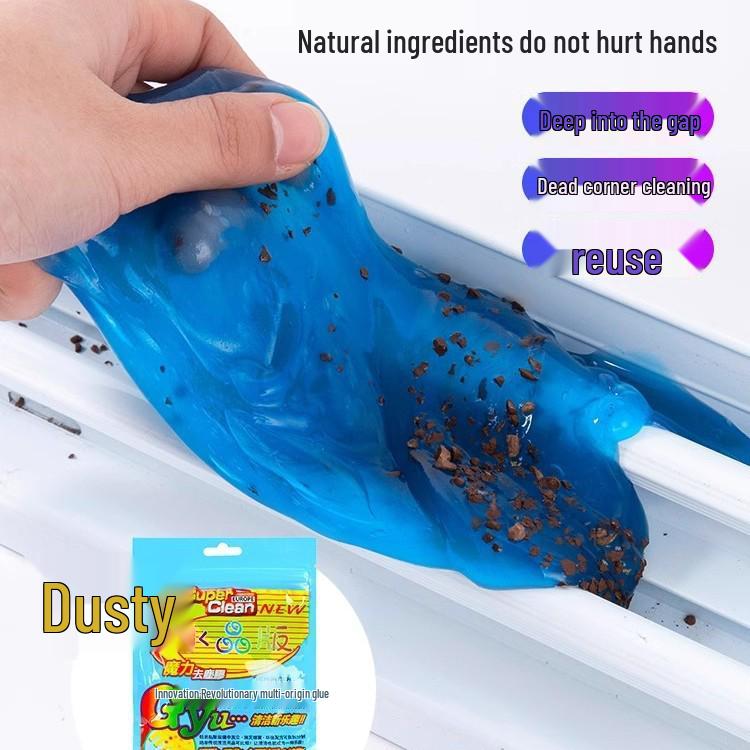 Car Interior Cleaning Gel - Sticky Dust Remover for Easy Vacuuming