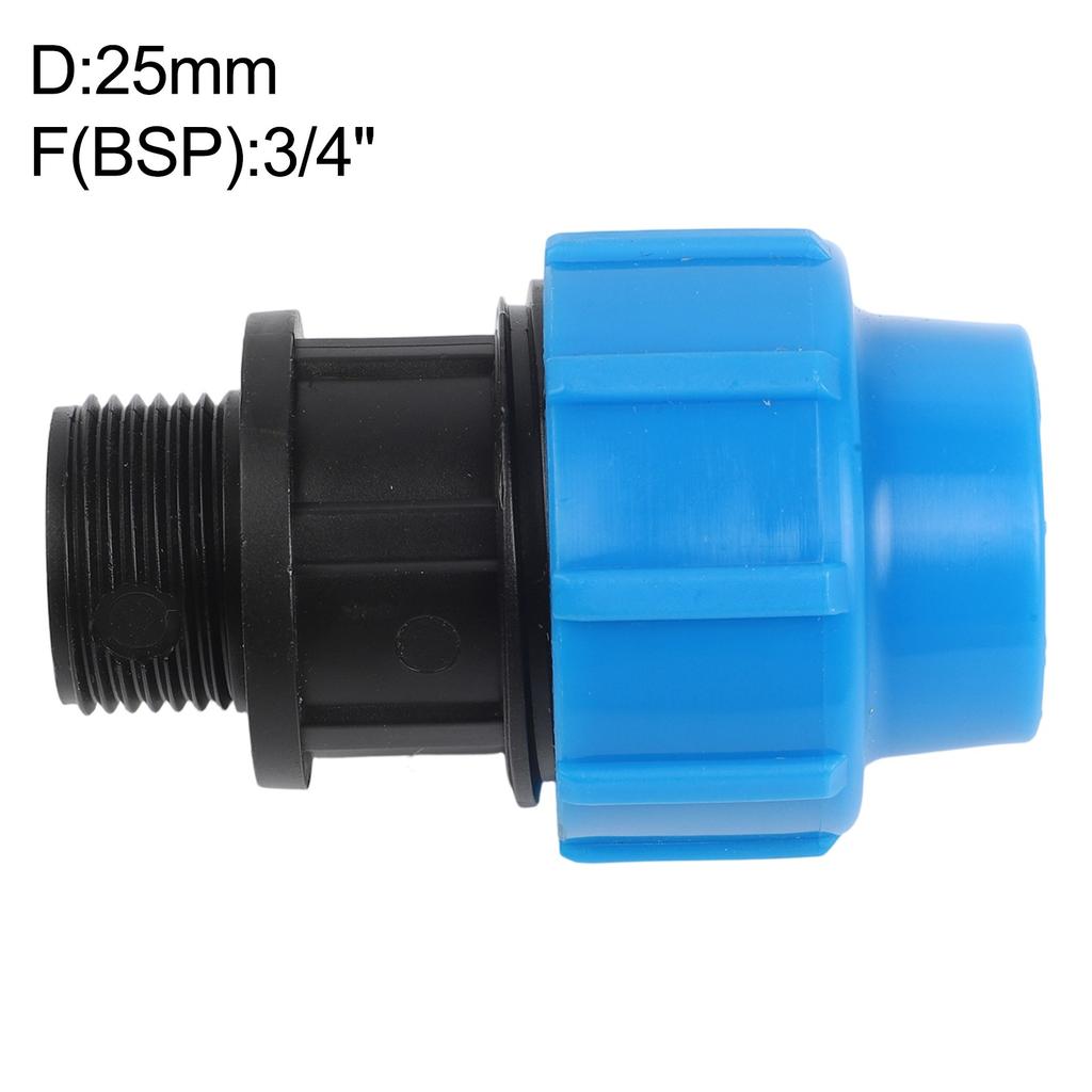 Schwarze Wasserrohrfittings Hochwertiger Außengewinde-Adapter