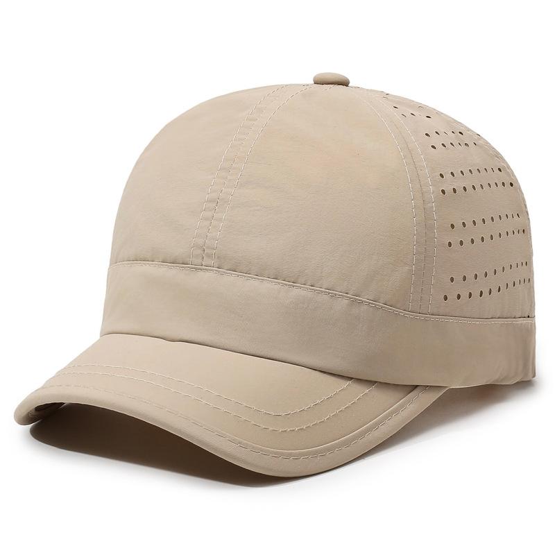 Atmungsaktive Mesh-Baseballkappe für Herren – Verlängerter Schirm UV-Schutzhut, Lässige Outdoor-Sonnenkappe