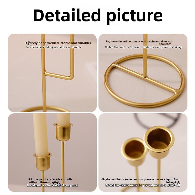 Vintage Wohnzimmertisch Dekorationen Kerzenhalter Ornament