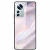 Luxus Hülle für Xiaomi 12T Pro Blumen Gehärtetes Glas Hülle für Xiaomi 12T TPU Stoßfänger Xiaomi 12 T Harte Schwarze Hülle Bunte Capa
