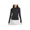 ACG Goat Rocks Logo Embroidered UV Protection Comfortable Slim Fit Long Sleeve T-Shirt Women Tops Black FN1963-010