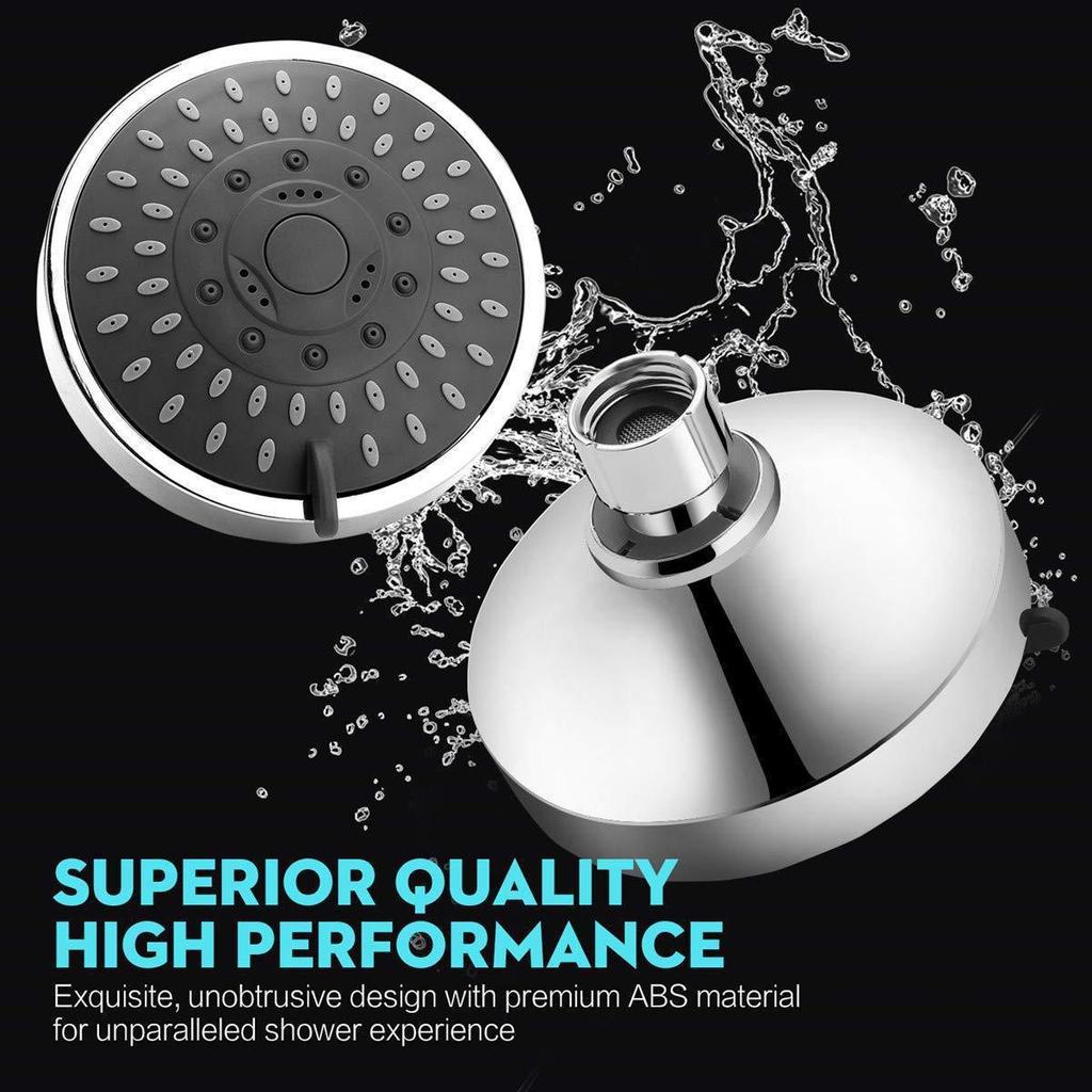 CUPC 4" Concealed Top Five-Function Water-Saving Shower Head Set for Hotel and Home